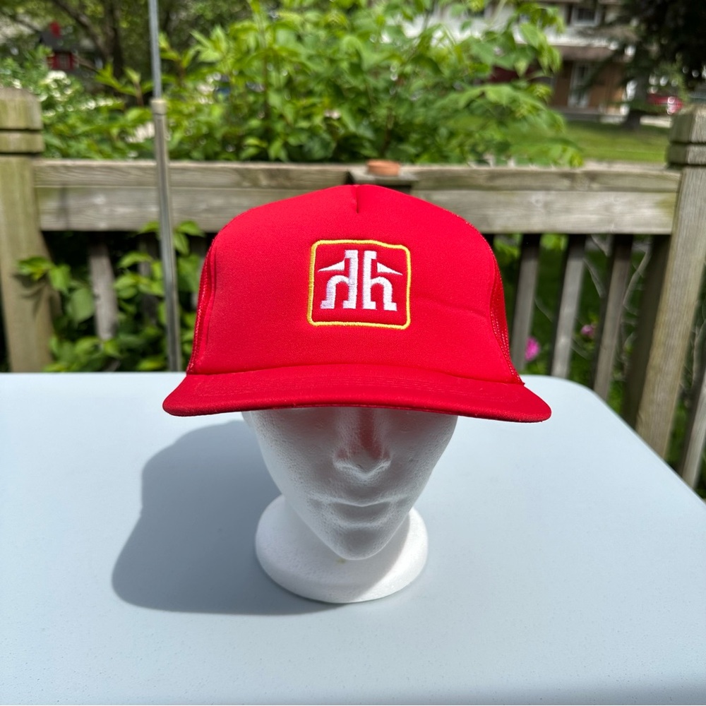 Home Hardware Trucker SnapBack Foam Red Hat Vintage from 1980’s NWOT